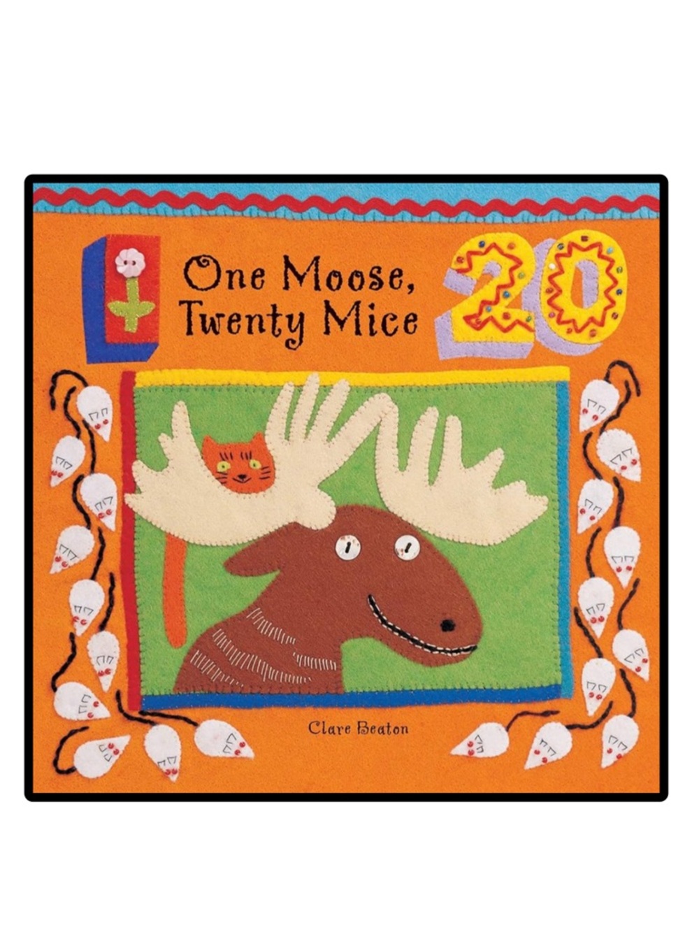BUNDLE & SAVE 🫎 Barefoot Books, One Moose, Twenty Mice Kids Board Book